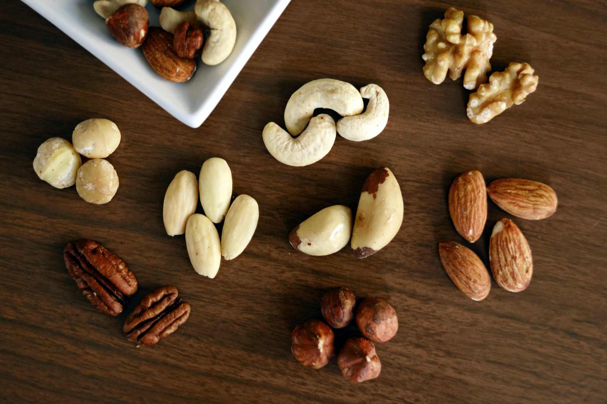 ořechy jsou zdravé tuky
